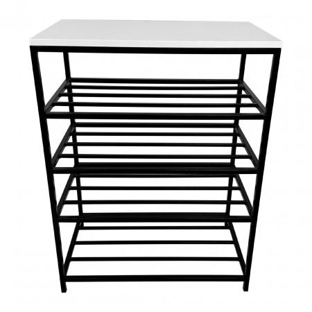 Полиця для взуття Валенсія 90 см біла аляска 0-3-9005