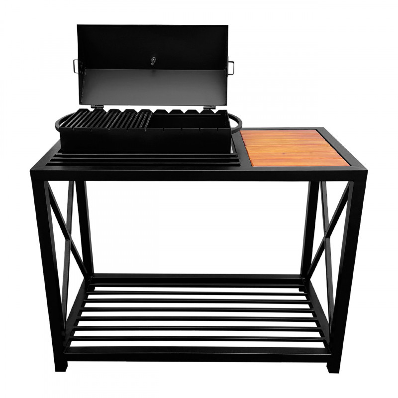 Мангал-барбекю Mzavod Тор на 9 шампуров 4мм в стиле LOFT