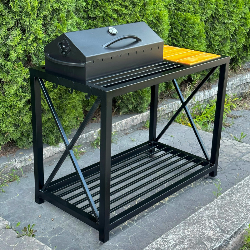 Мангал-барбекю Mzavod Тор на 9 шампуров 4мм в стиле LOFT