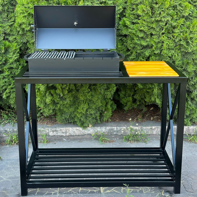 Мангал-барбекю Mzavod Тор на 9 шампуров 4мм в стиле LOFT