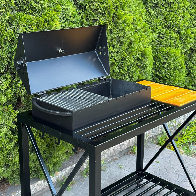 Мангал-барбекю Mzavod Тор на 9 шампуров 4мм в стиле LOFT