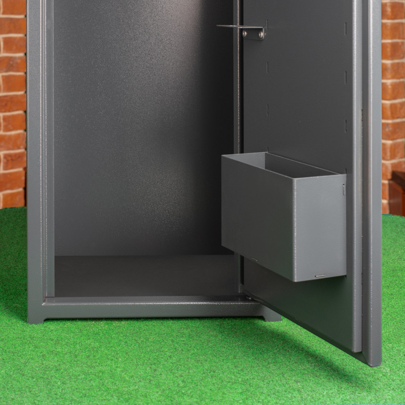 Сейф збройовий ШОС-1100, антрацитово-сірий