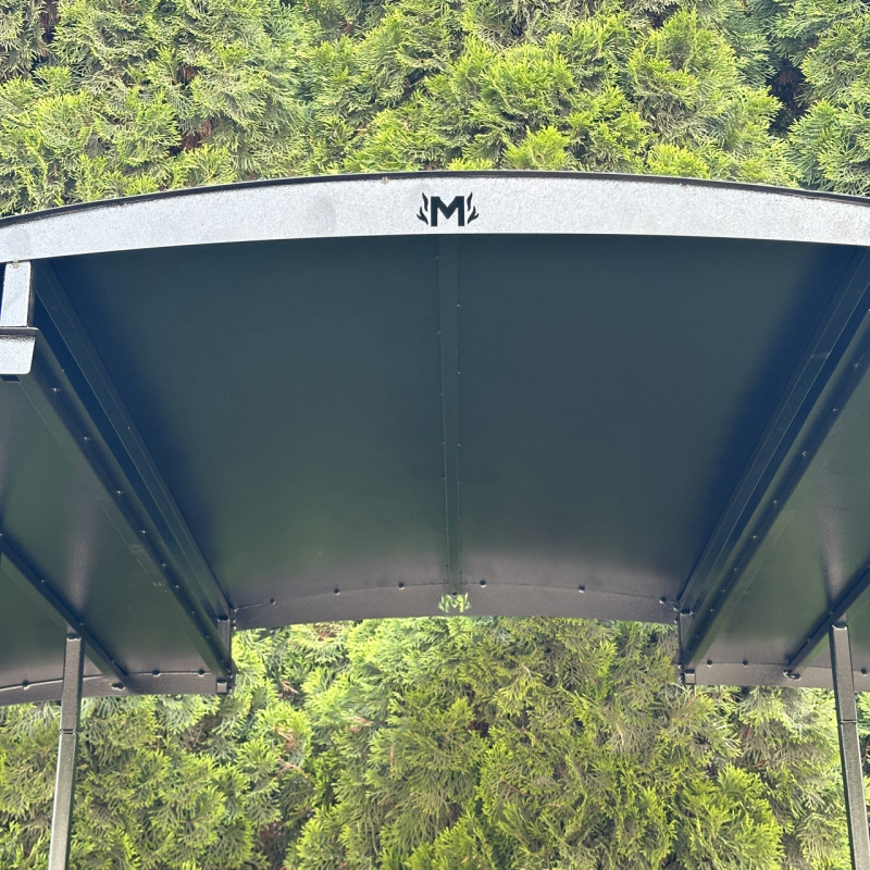 Мангал-барбекю Mzavod Зевс на 12 шампуров 4мм с крышей