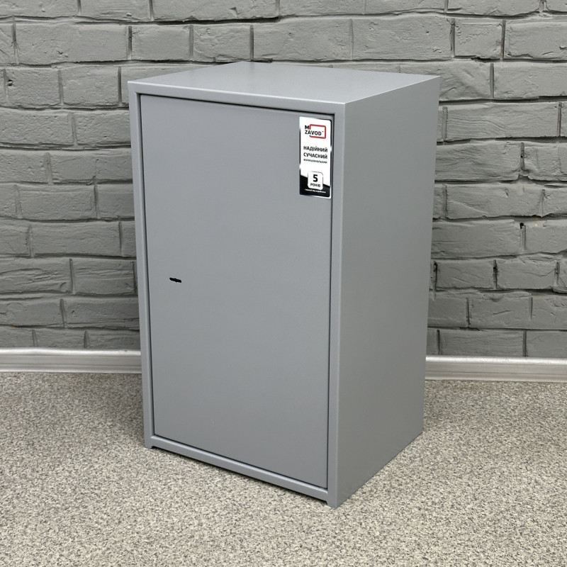 Офісний сейф СБЕ-720 сірий