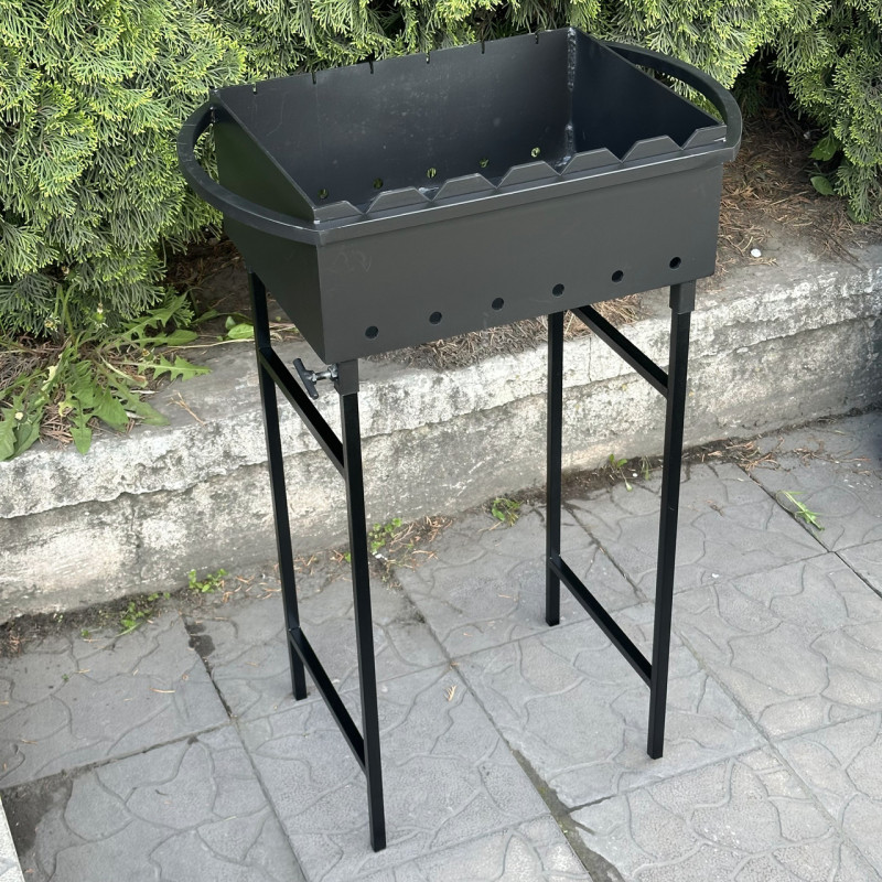 Мангал Mzavod Гектор на 6 шампуров 2мм на ножках