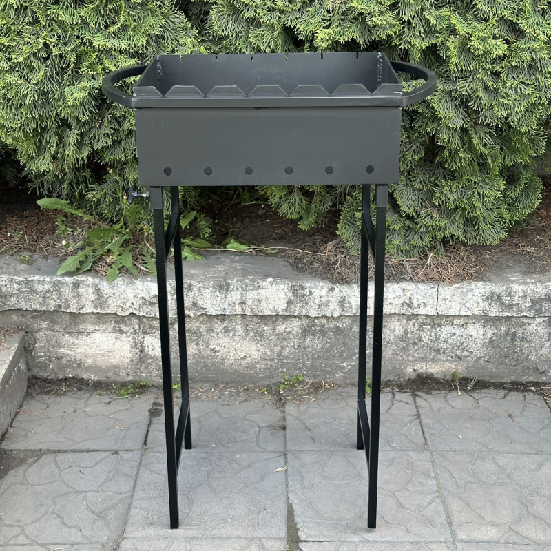 Мангал Mzavod Гектор на 6 шампуров 2мм на ножках