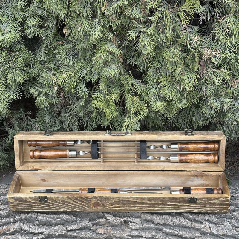 Подарунковий набір Mzavod ШашлиКейс світла текстура