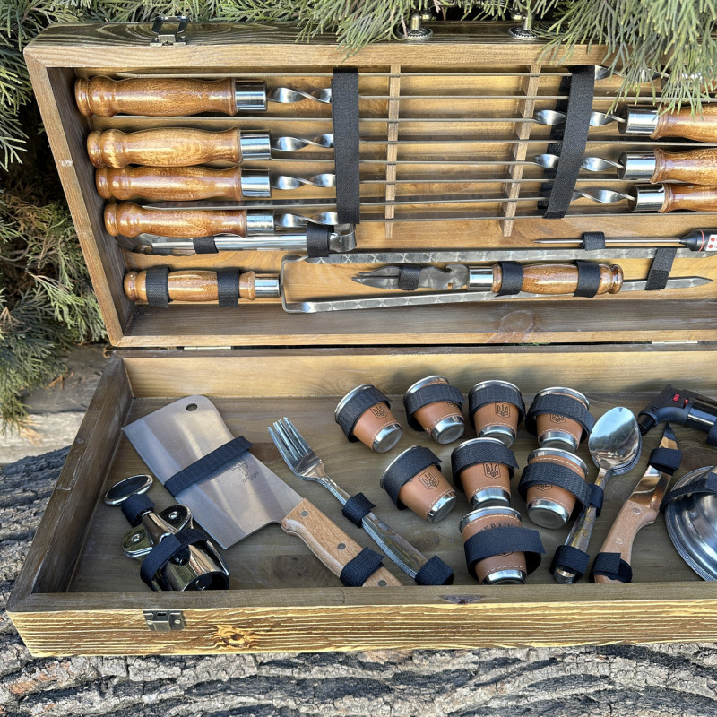 Подарочный набор Mzavod Магнат светлая текстура