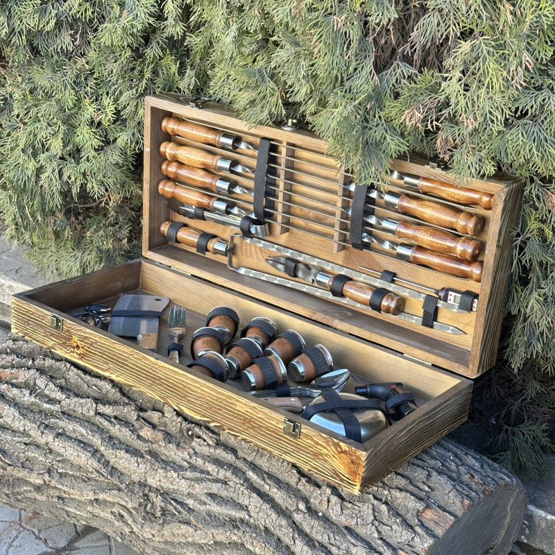 Подарочный набор Mzavod Магнат светлая текстура