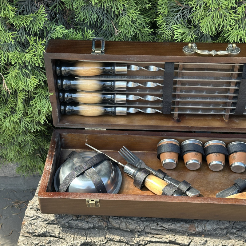 Подарочный набор Mzavod Есаул темный