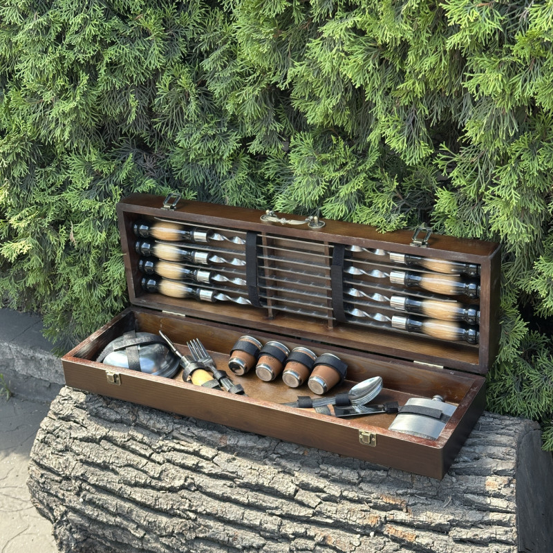 Подарочный набор Mzavod Есаул темный