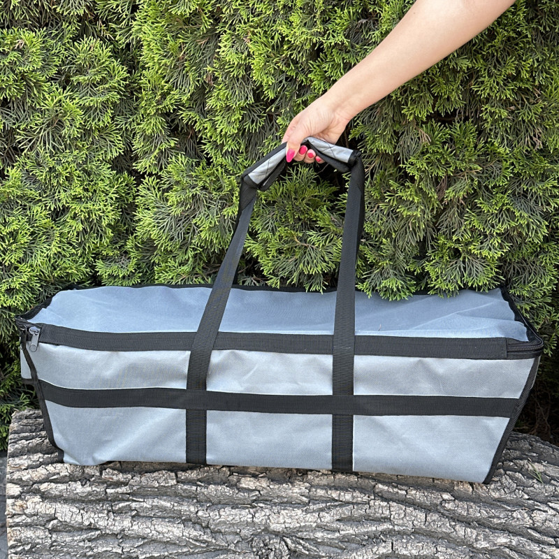 Чохол для мангалу Гектор на 12 шампурів сірий