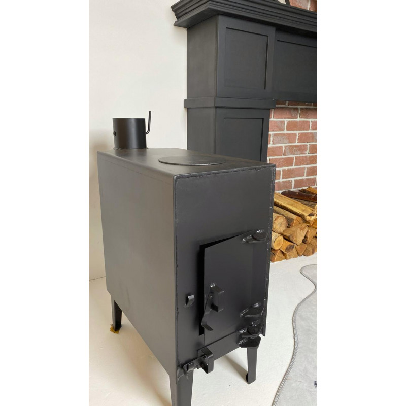 Печь-буржуйка 4мм с варочной поверхностью