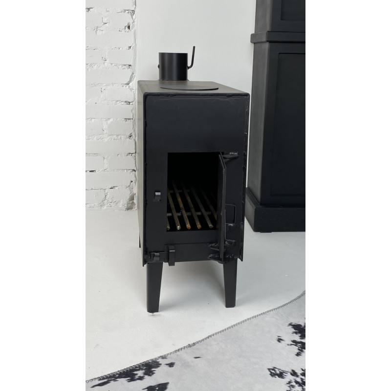 Печь-буржуйка 4мм с варочной поверхностью