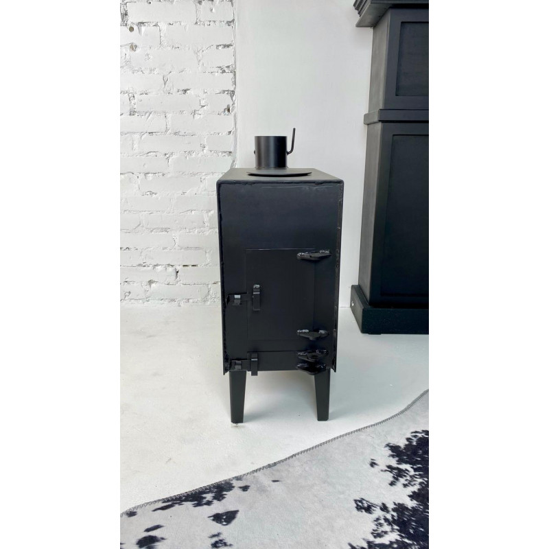 Печь-буржуйка 4мм с варочной поверхностью