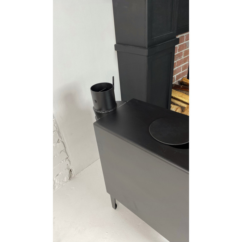 Печь-буржуйка 4мм с варочной поверхностью