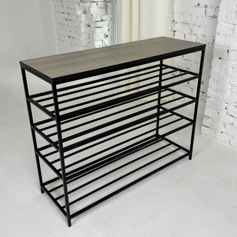 Полиця для взуття Валенсія 70 см ріголетто темний 0-1-9005