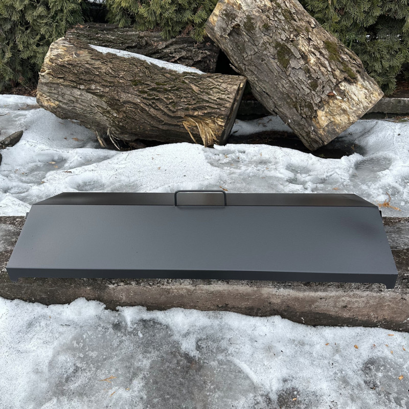 Универсальная крышка-барбекю Mzavod для мангала на 12 шампуров