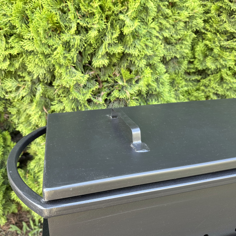 Универсальная крышка Mzavod для мангала на 12 шампуров