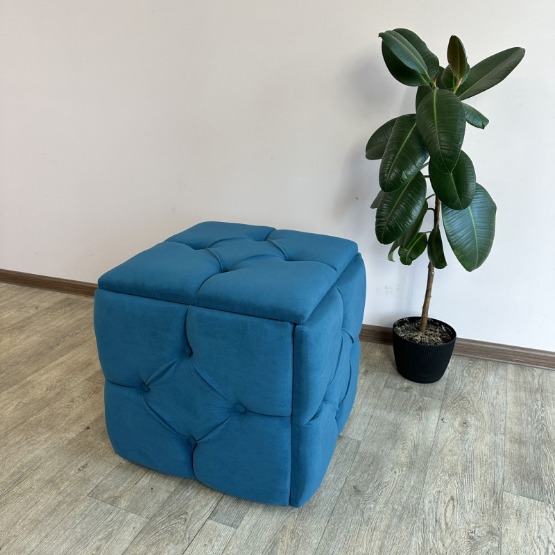 Пуф-трансформер 5в1 Остін-1 велюр бірюзовий 2-0-9003