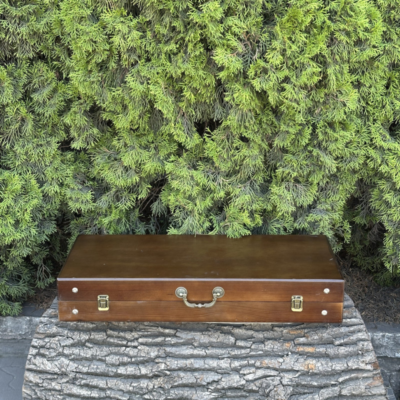 Подарочный набор Mzavod Пикник кейс-столик темный