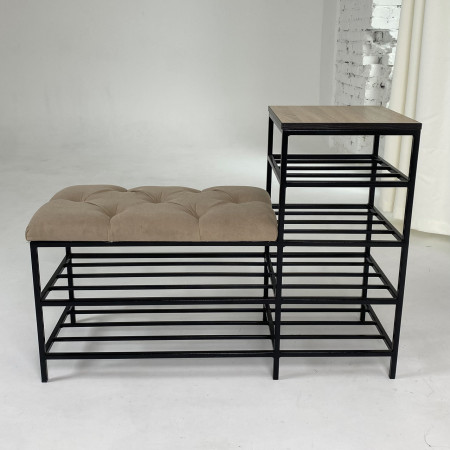 Банкетка для обуви Барселона-1 велюр