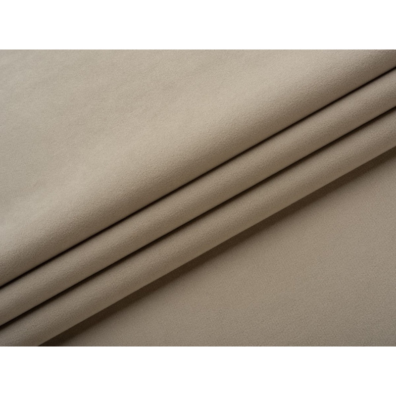 Банкетка для взуття Барселона-1 100 см велюр бежевий/ріголетто темний 3-1-9005