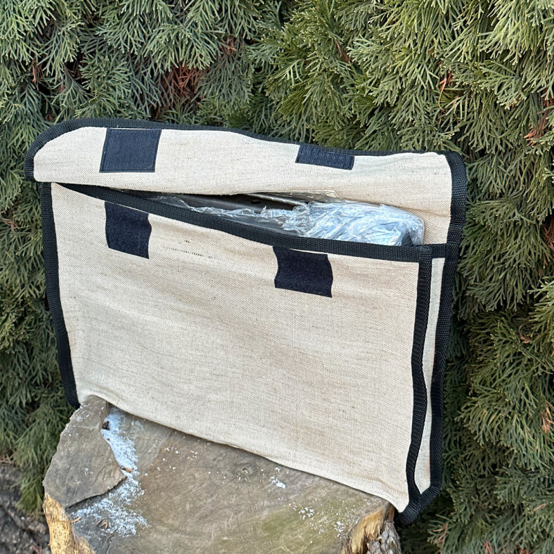 Чехол Mzavod для мангала Пегас на 6 шампуров белый