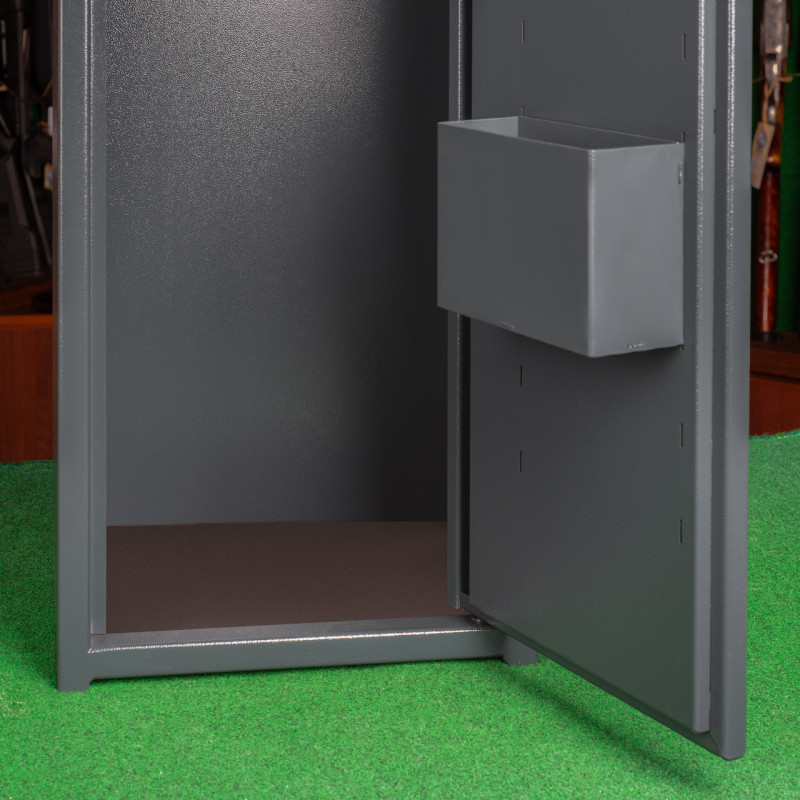 Сейф оружейный ШОС-1250, антрацитово-серый