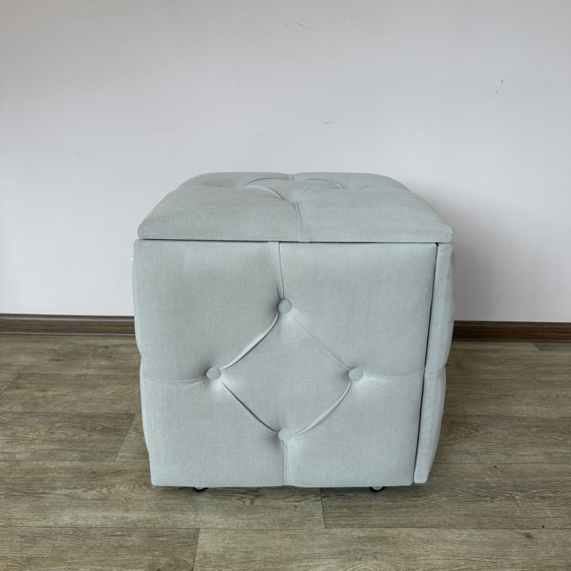 Пуф-трансформер 5в1 Остін-1 велюр світло-сірий 6-0-9005