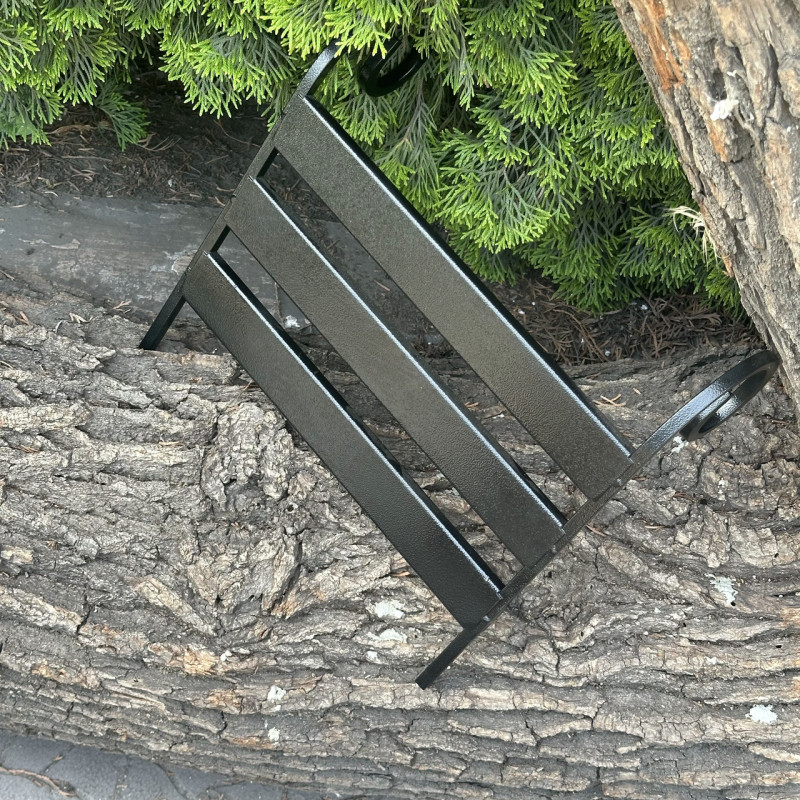 Боковая полка Mzavod для мангала Зевс на 12 шампуров металлическая