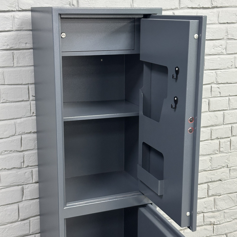 Офисный сейф CБП-1600/2 антрацитово-серый