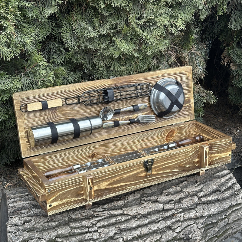 Подарочный набор Mzavod Комбат светлая текстура