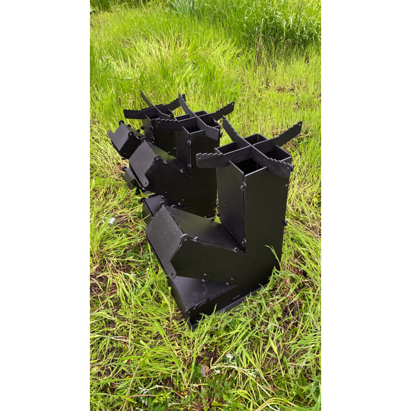 Турбопечь Mzavod 20.5х8.5х29см 2мм малая