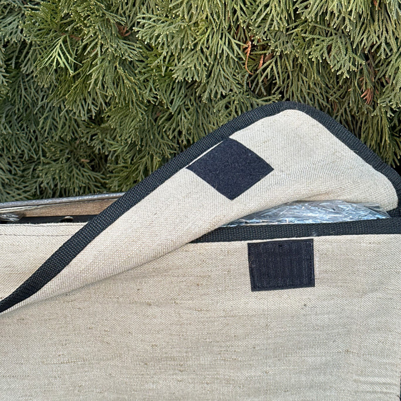 Чохол Mzavod для мангалу Пегас на 8 шампурів білий