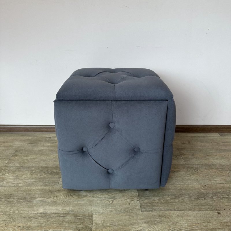 Пуф-трансформер 5в1 Mzavod Остин-1 велюр серый 7-0-9005