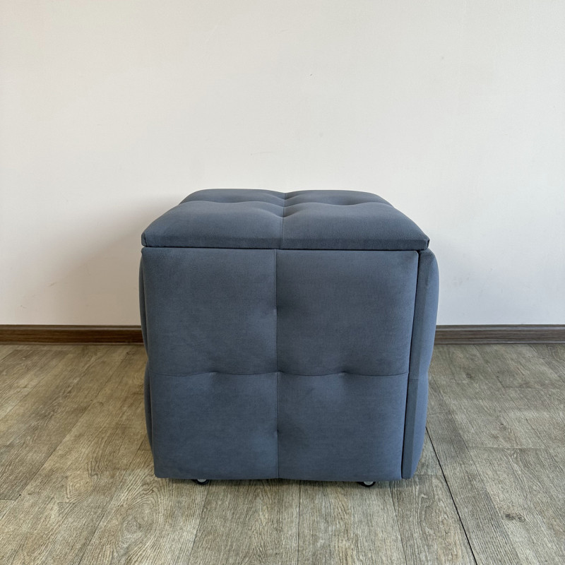 Пуф-трансформер 5в1 Mzavod Остин-4 велюр серый 7-0-9005