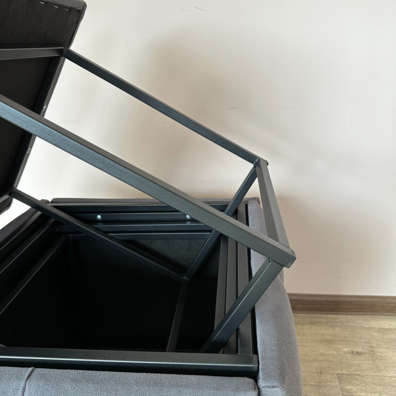 Пуф-трансформер 5в1 Mzavod Остин-1 велюр серый 7-0-9005