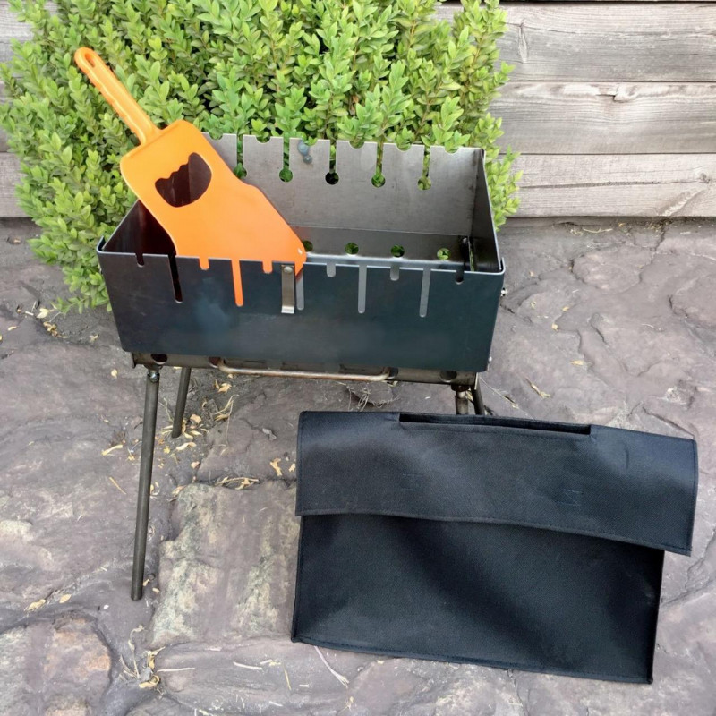 Мангал-чемодан Mzavod Пегас на 6 шампуров 3мм