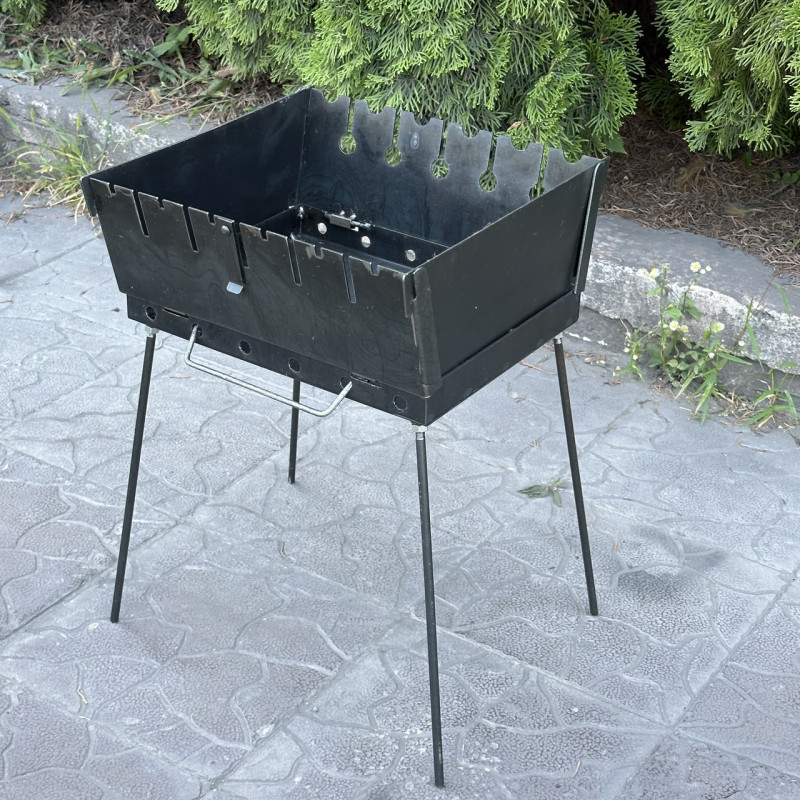 Мангал-чемодан Mzavod Пегас на 6 шампуров 3мм