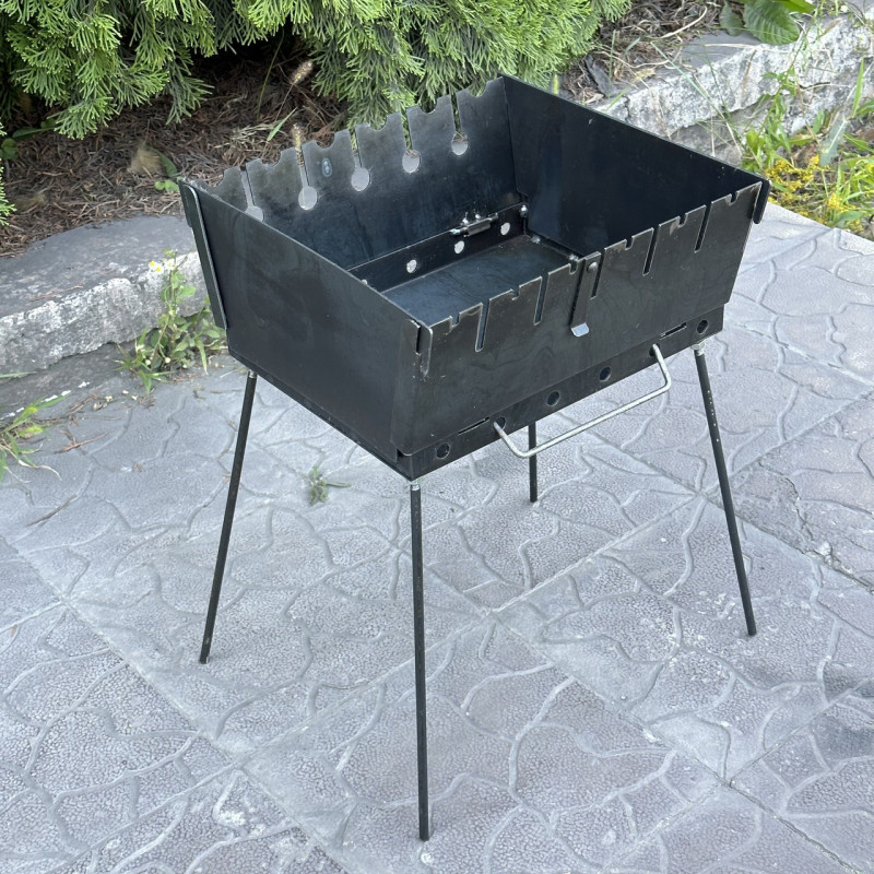 Мангал-чемодан Mzavod Пегас на 6 шампуров 3мм