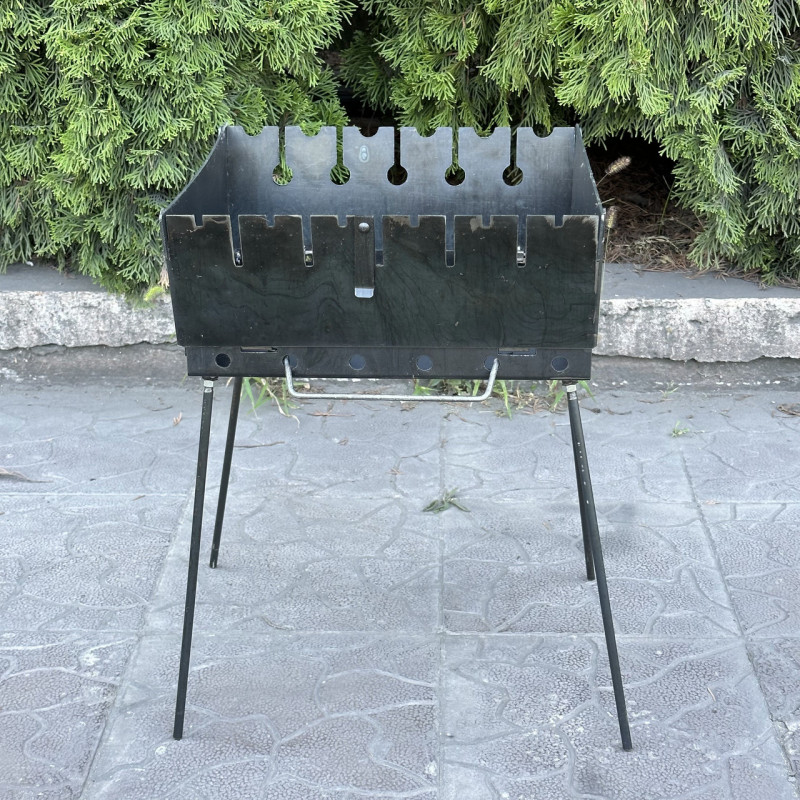 Мангал-чемодан Mzavod Пегас на 6 шампуров 3мм