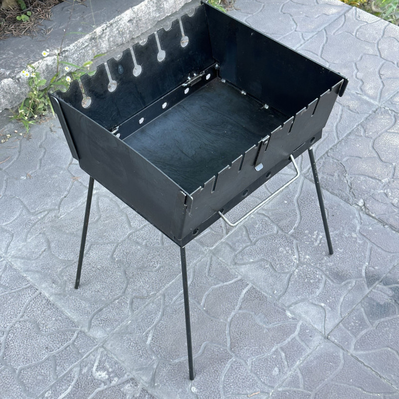 Мангал-чемодан Mzavod Пегас на 6 шампуров 3мм