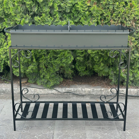 Мангал Mzavod Гефест на 15 шампуров 3мм на дровнице