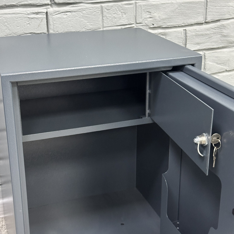 Офисный сейф CБП-550 антрацитово-серый