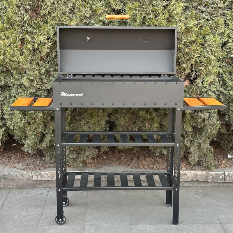 Мангал-барбекю Mzavod Гелиос на 12 шампуров 4мм