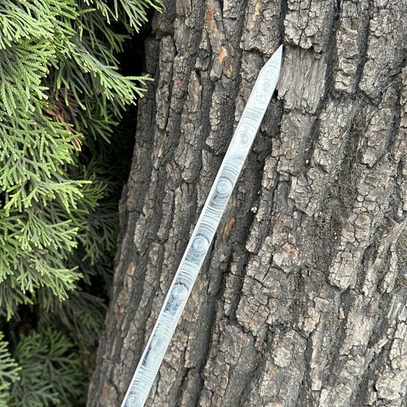 Шампур Mzavod з дерев'яною ручкою 630х12х3мм ретро