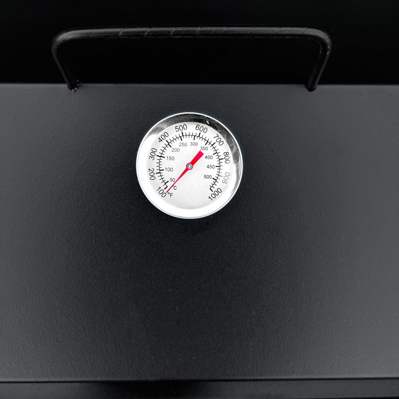 Коптильня Mzavod Исида на 27л 2мм с термометром