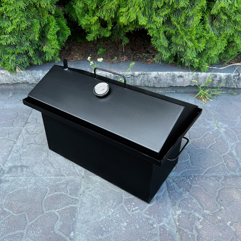 Коптильня Mzavod Исида на 27л 2мм с термометром