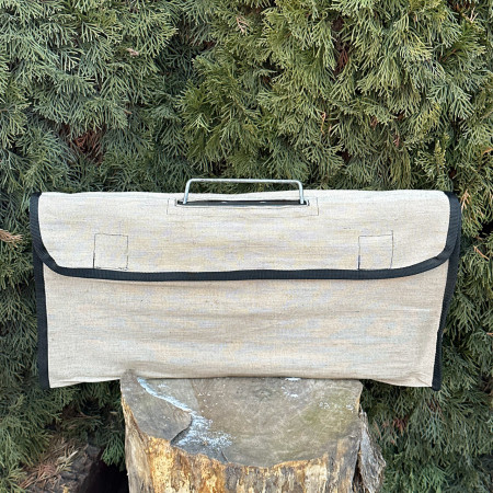 Чохол Mzavod для мангалу Пегас на 10 шампурів білий